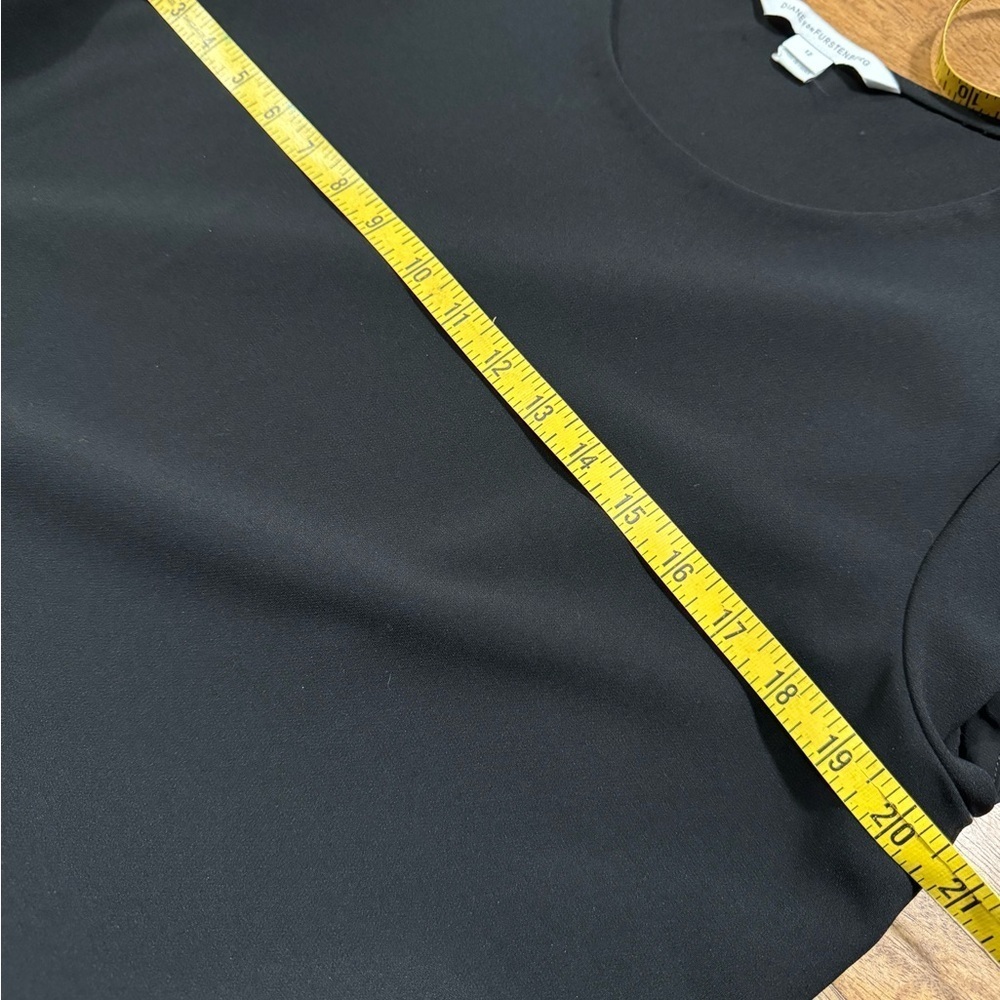 Diane von Furstenberg Dominique Jersey Shift Dress size 12 - Picture 6 of 6
